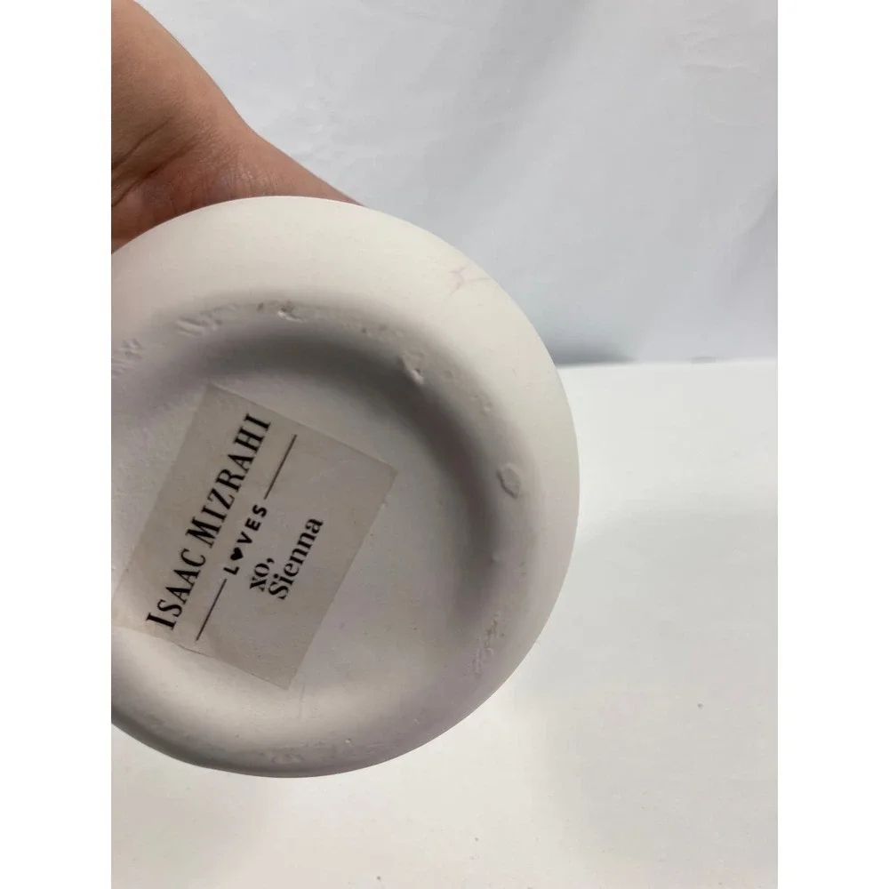 Isaac Mizrahi Loves XO Sienna Vase Ceramic Pottery